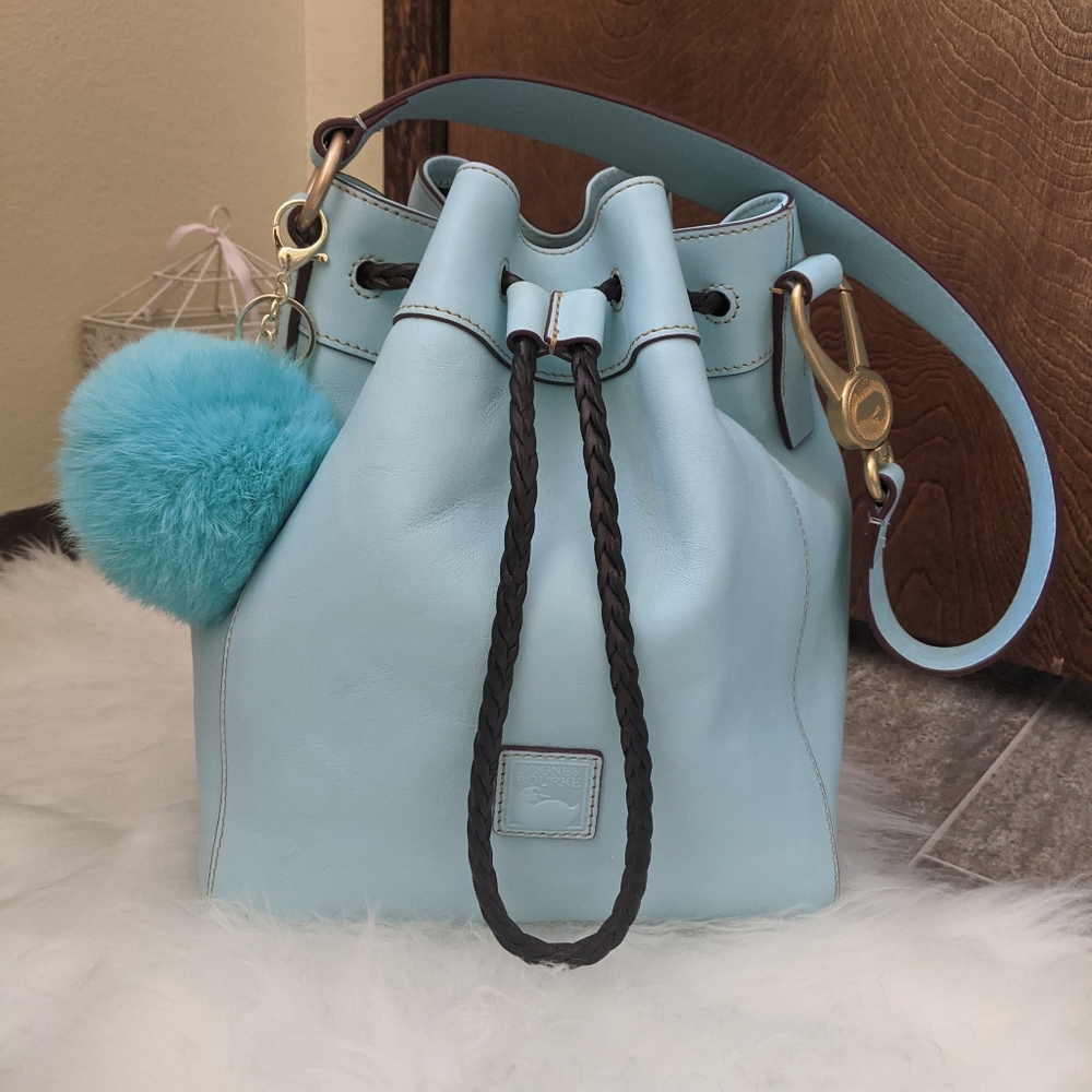 NWOT Dooney and Bourke Pale blue Hattie!!